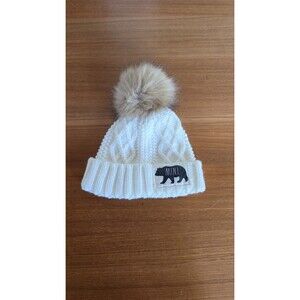 Rae Dunn Mini Winter White Hat